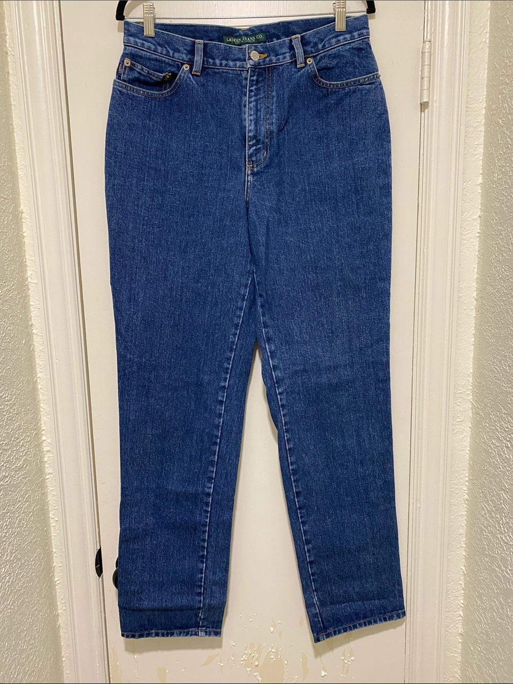 Lauren Ralph Lauren High Rise Straight Leg Jeans Size 10